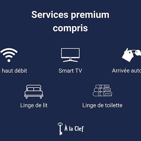 A La Clef - Charmant Studio Proche Gare Et Centre - Ideal Pro & Couple - Wifi Le Mans Ngoại thất bức ảnh