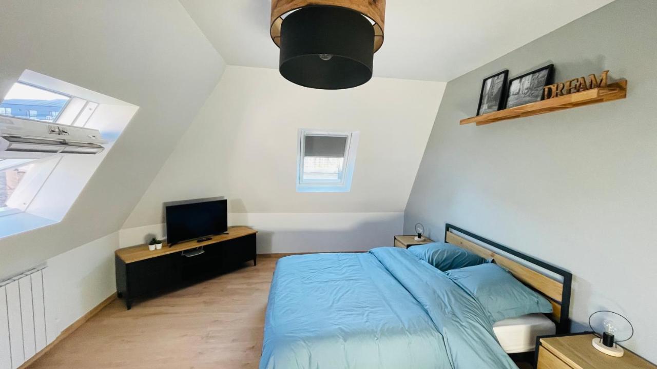 A La Clef - Charmant Studio Proche Gare Et Centre - Ideal Pro & Couple - Wifi Le Mans Ngoại thất bức ảnh