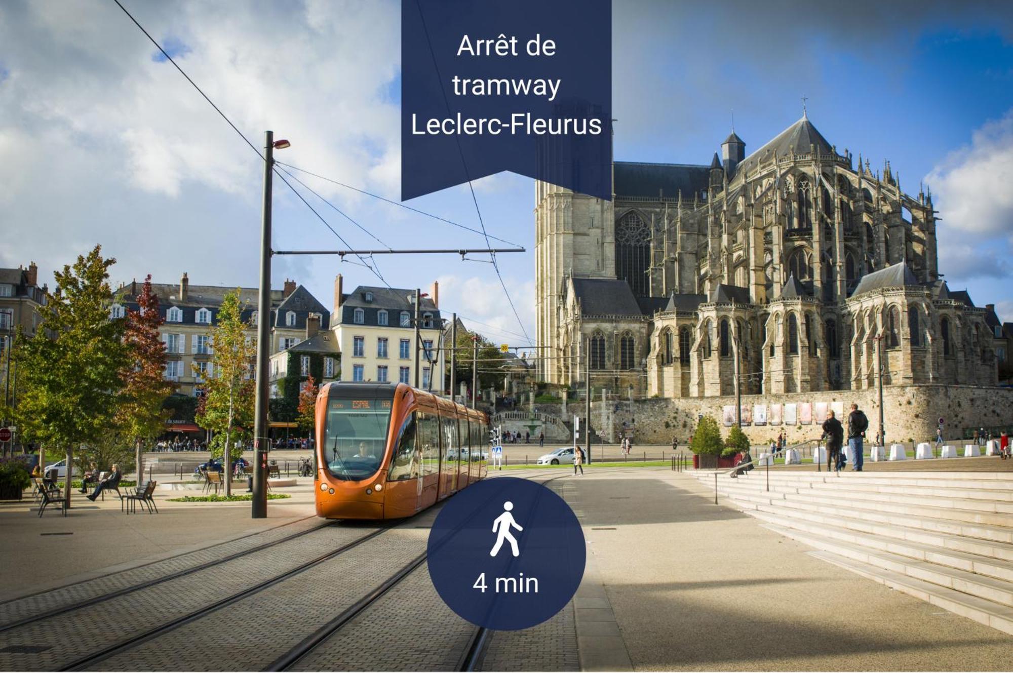 A La Clef - Charmant Studio Proche Gare Et Centre - Ideal Pro & Couple - Wifi Le Mans Ngoại thất bức ảnh